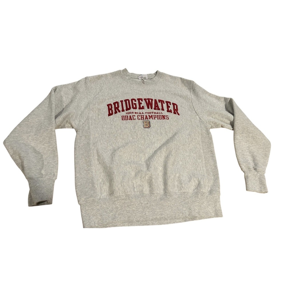 Men's Champion‎ Bridgewater 2019 College Eagles Football Reverse Weave Crew Med